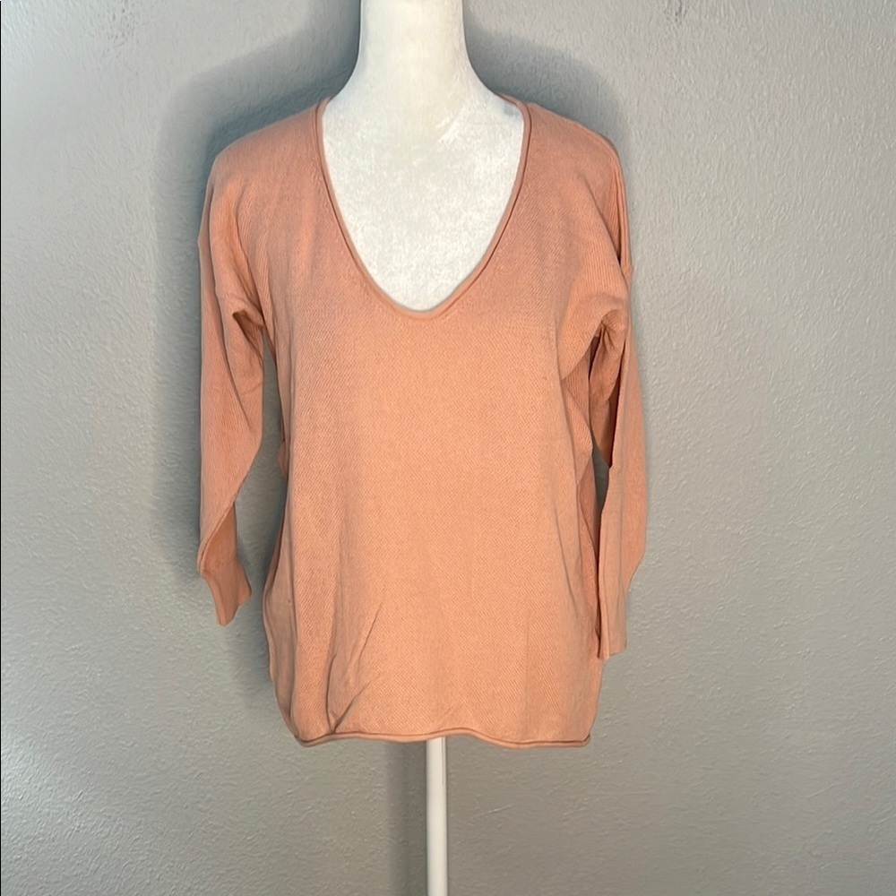 Madewell Shorelight Pullover Sweater Pink Size XS